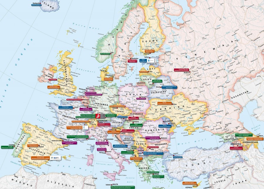 Patendiamet Euroopa kaardil